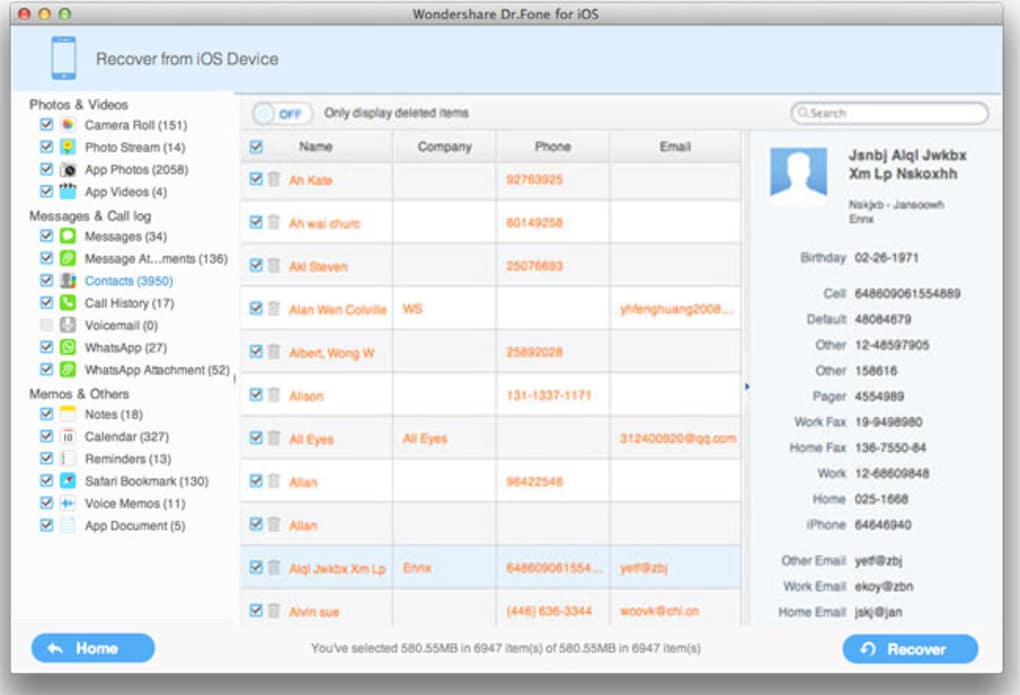 Wondershare Dr.fone For For Mac Free Trial